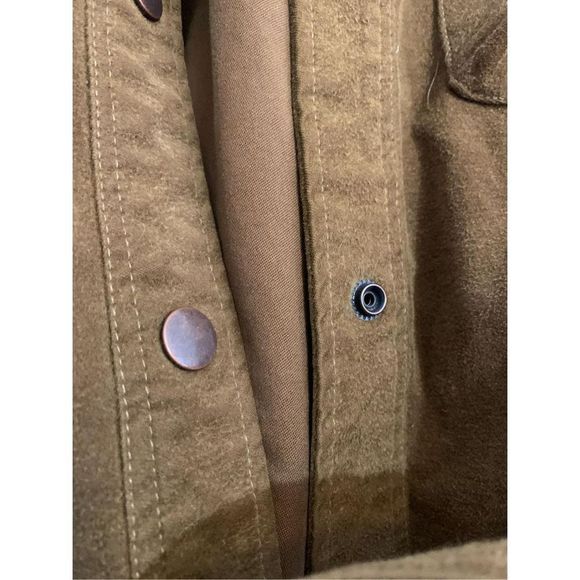 Free People Brown Suedette Shacket - Picture 5 of 7